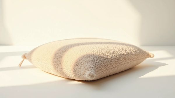 Découvrez le coussin bain de soleil à texture granuleuse pour un confort optimal