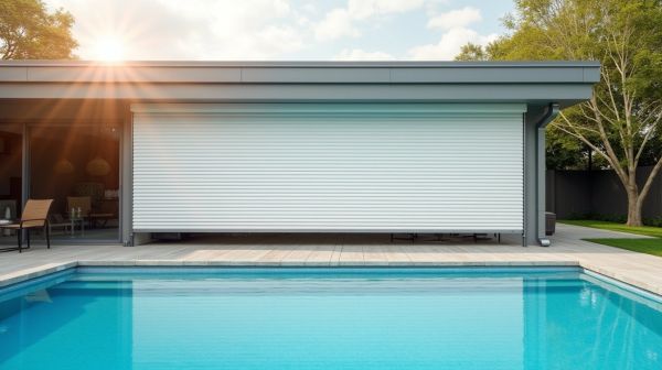 Tarifs piscine coque avec volet roulant immergé : analyser les coûts réels